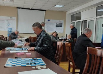 De ziua Europei la Ungheni  s-a desfășurat o competiție la joc de dame