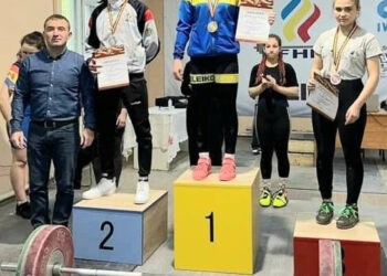 Halterofilii din Unțești din nou pe podium