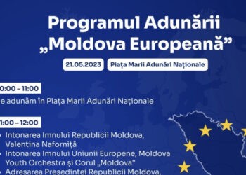 Programul Adunării „Moldova Europeană”