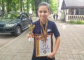 La începutul lunii mai  o ungheneancă a câștigat  la mai multe probe  medalia de argint