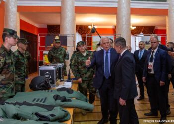 Armata Națională a primit un lot de echipamente prin Instrumentul European pentru Pace