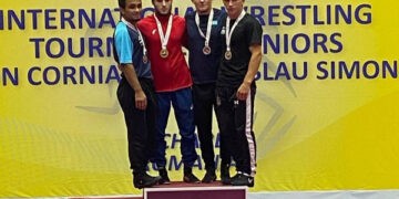 Luptătorii ungheneni Pavel Andrușca și Grigore Albu s-au remarcat la un turneu internațional