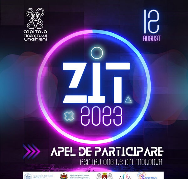 Evenimentul verii pentru și cu tinerii din Moldova are loc la Ungheni