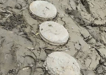 Trei mine antitanc au fost descoperite pe malul Prutului