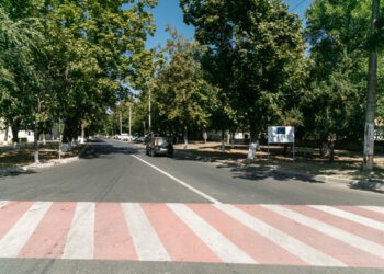 O arteră principală a orașului reparată după 50 de ani