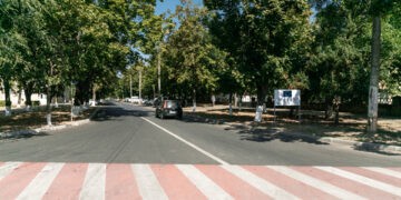 O arteră principală a orașului reparată după 50 de ani