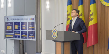 Premierul prezintă pachetul Spor pentru Moldova: 1,3 miliarde de lei pentru 170 de mii de persoane