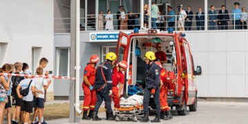 Inaugurarea Punctelor de operare terestră SMURD  ale Unităților salvatori și pompieri din Ungheni și Cantemir