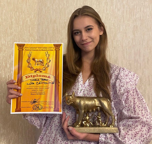 Unghenenii au  triumfat la prestigiosul concurs  „Nova (Euro) Latinitas” 2023