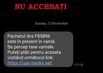 Escrocherii prin SMS despre colete poștale