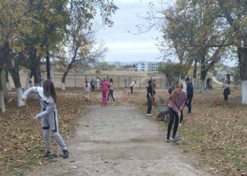 Act de voluntariat la Școala de Hipism Ungheni:  Copiii din clasa a V-a de la LT „Gheorghe Asachi” s-au implicat cu entuziasm