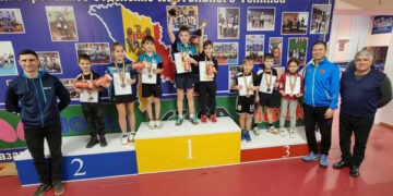 Rezultate de podium au înregistrat  tenismenii din Ungheni