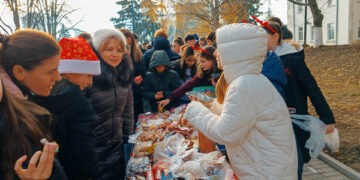 Târg de Crăciun pentru o sală de sport