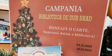 „Biblioteca de sub brad” – Campanie de încurajare a lecturii
