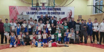 Campionatul raional la lupte libere: Ungheni, loc de întâlnire a spiritului sportiv și sănătății