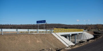 Circulația pe podul peste râul Gârla Mare, deschisă