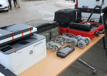 Poliția a fost dotată cu echipamente pentru menținerea ordinii publice din partea Guvernului German