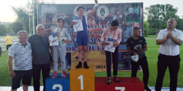 Medalie de bronz la un turneu național