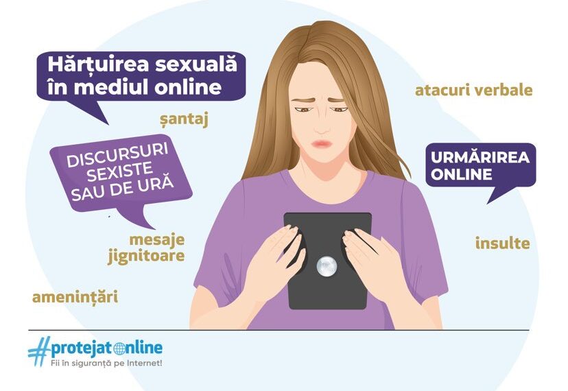 Hărțuirea sexuală online a femeilor. Ce pârghii de apărare au?