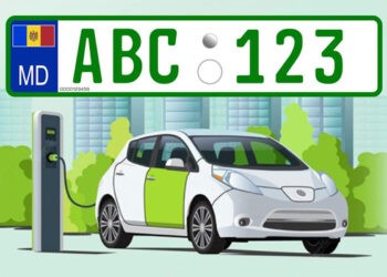 Mașinile electrice vor avea plăcuțe cu numere de înmatriculare verzi