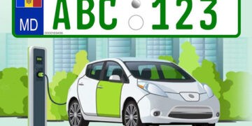 Mașinile electrice vor avea plăcuțe cu numere de înmatriculare verzi