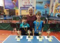 Patru trofee au adus acasă  tenismenii ungheneni