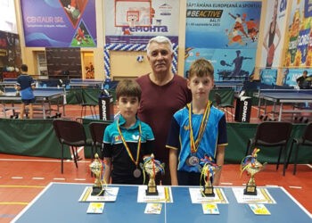Patru trofee au adus acasă  tenismenii ungheneni