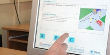 În testele la proba teoretică pentru carnetul auto vor fi integrate noi întrebări