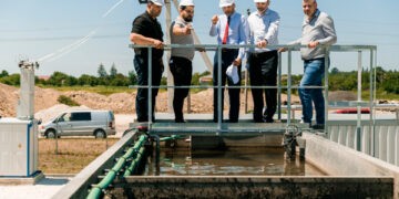 La Sculeni a fost construită o stație de epurare,  cu sprijinul UE și PNUD Moldova