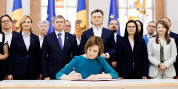 Președinta Maia Sandu a semnat decretul privind inițierea negocierilor cu UE