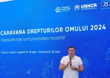 Caravana Drepturilor Omului în Ungheni