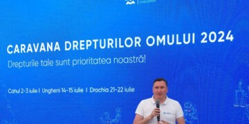 Caravana Drepturilor Omului în Ungheni