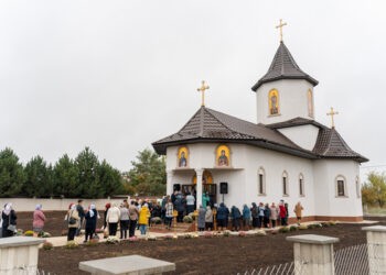 Biserică Românească în Stil Ștefanian, sfințită în Dănuțeni