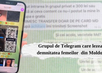 Grupul de Telegram care lezează demnitatea femeilor din Moldova