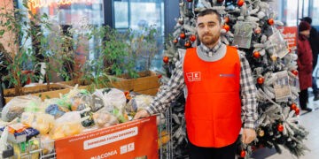 În ajun de Crăciun, comunitatea din Ungheni s-a unit în numele binelui. 2.500 de kg de alimente colectate timp de 3 zile