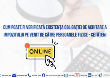 Cetățenii pot verifica în regim online ce impozite pe venit au de achitat