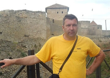 Igor Farfaniuc, administratorul adăpostului de câini