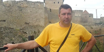 Igor Farfaniuc, administratorul adăpostului de câini