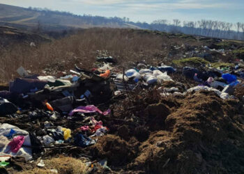 În comuna Sculeni, problema gunoiștilor  neautorizate este pe cale de a deveni istorie