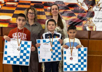 David Gorceag din nou pe podium