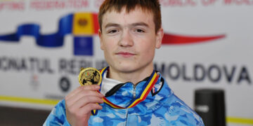 Dan Secrieru – ungheneanul care a cucerit  trei medalii la Campionatul European de Haltere