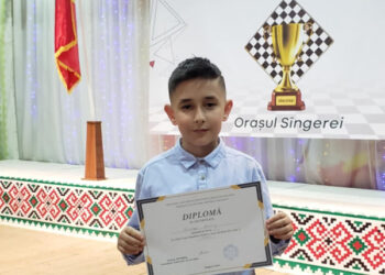 David Gorceag, ungheneanul care a urcat pe podium la o competiție națională