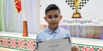 David Gorceag, ungheneanul care a urcat pe podium la o competiție națională