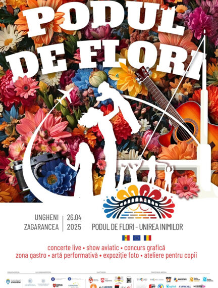 COMUNICAT DE PRESĂ. Raionul Ungheni (MD):  Festivalul „Podul de Flori” – o sărbătoare a legăturilor, a libertății și a drumului spre viitor