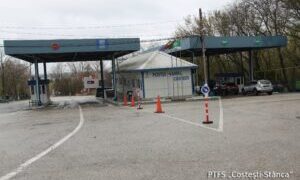 Aglomerație la punctul de trecere Sculeni, la ieșire din Moldova