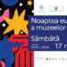 COMUNICAT DE PRESĂ. ZIUA INTERNAȚIONALĂ A MUZEELOR ȘI NOAPTEA EUROPEANĂ A MUZEELOR
