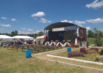 Un mini-parc care readuce viață și speranță  în comuna Mănoilești