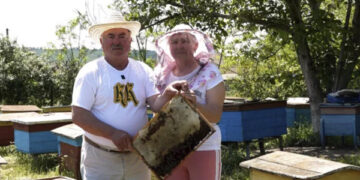 VIDEO. În armonie cu albinele. Povestea unei familii care trăiește ecologic, din iubire și respect pentru natură