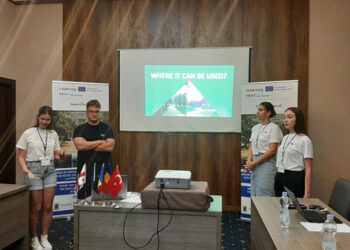 Tinerii din Ungheni – ambasadori ai eco-inovației  la o academie internațională din Georgia