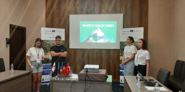 Tinerii din Ungheni – ambasadori ai eco-inovației  la o academie internațională din Georgia